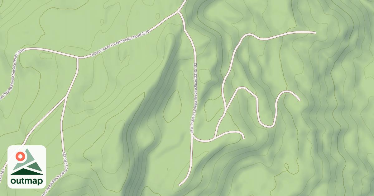 Map of USFS National Forest System Roads {252807C1-72D6-491D-817A-3899F01FCE39}