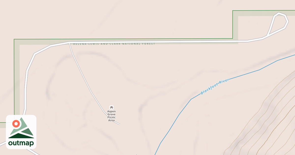 Map of ASPEN CG SPUR