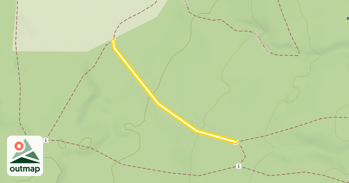 Map of Lower Big Slide