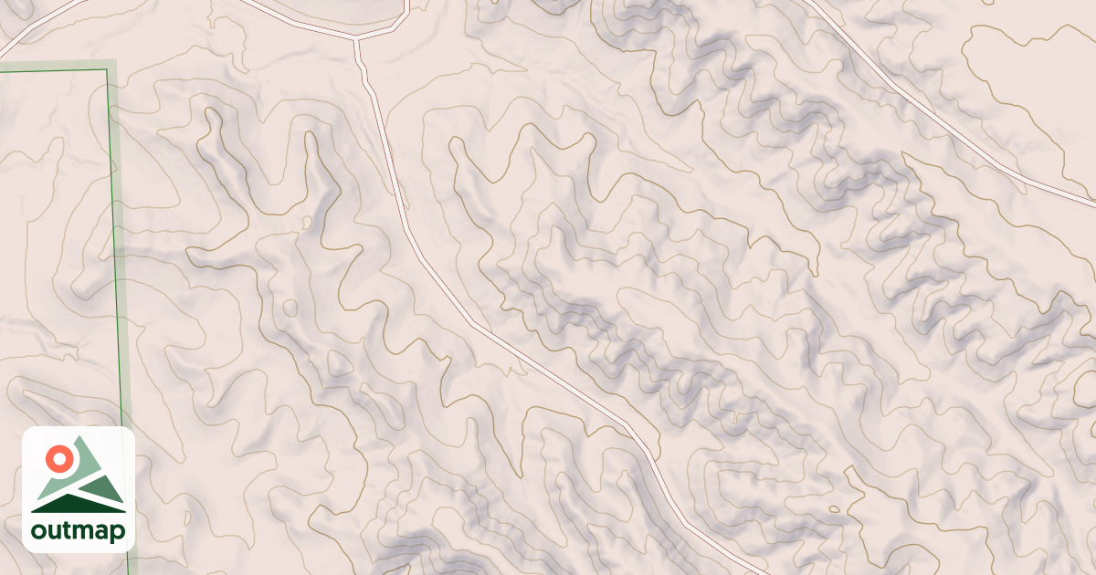 Map of HIDDEN SPRING WEST