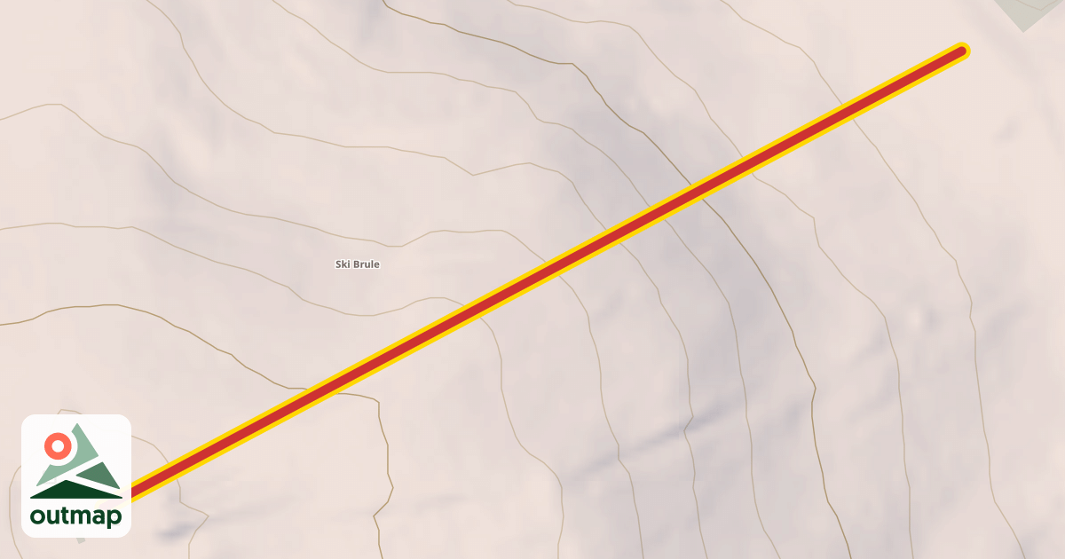 Map of Big Bear Chair