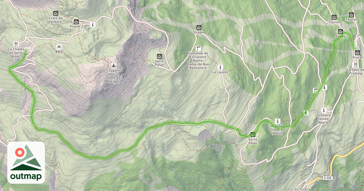 Map of Chemin