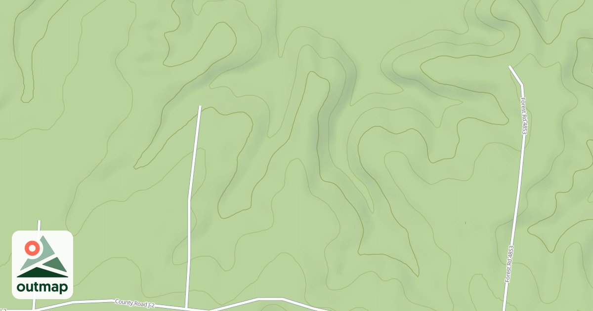 Map of COLD RIDGE