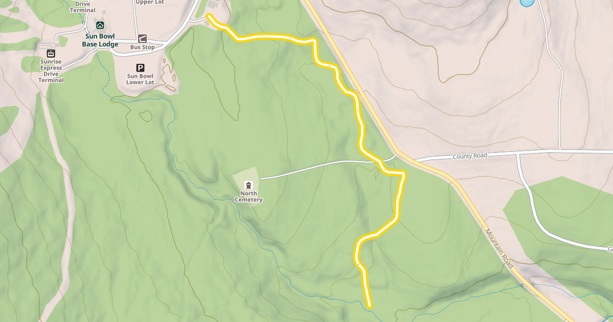 Map preview of Newell's Knoll