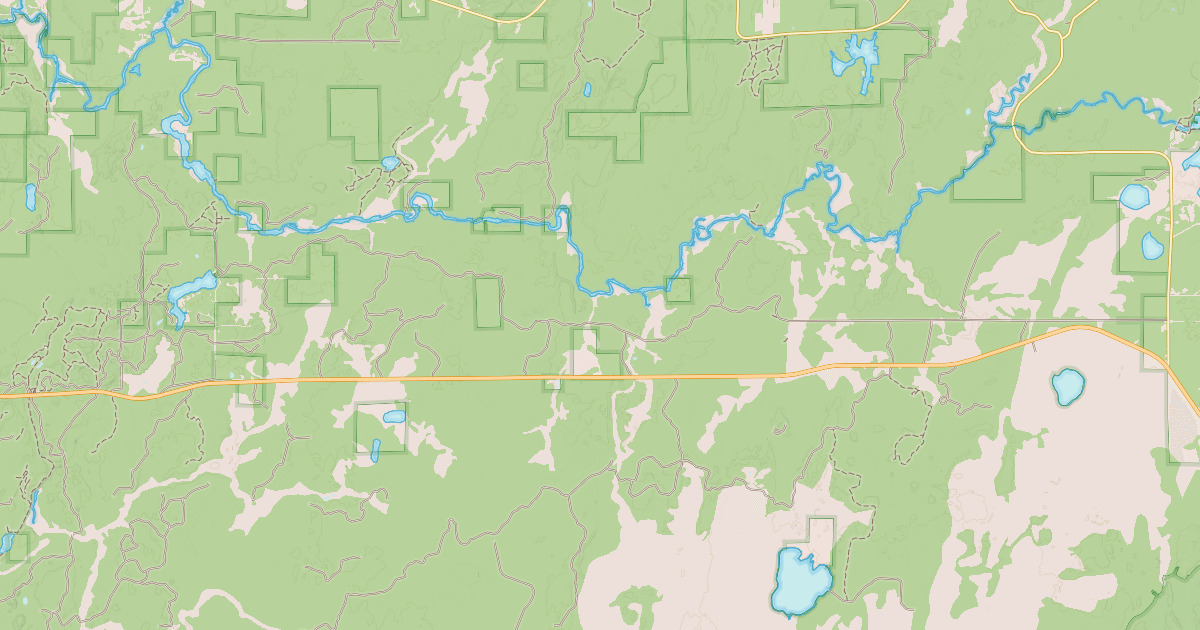 Map preview of USFS Motor Vehicle Use Map Trails 6656