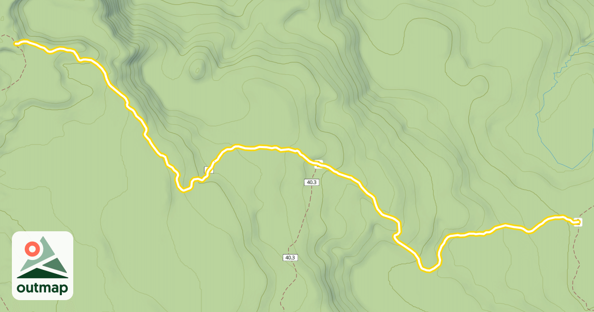 Map of Flagline Trail #41