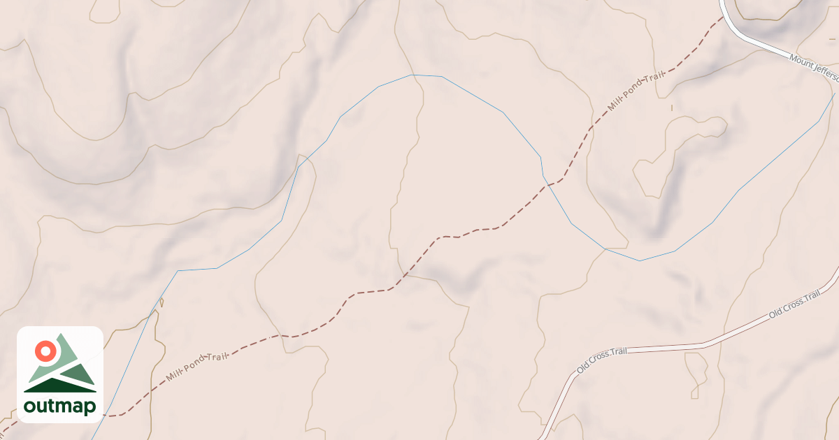 Map of Mill Pond Trail