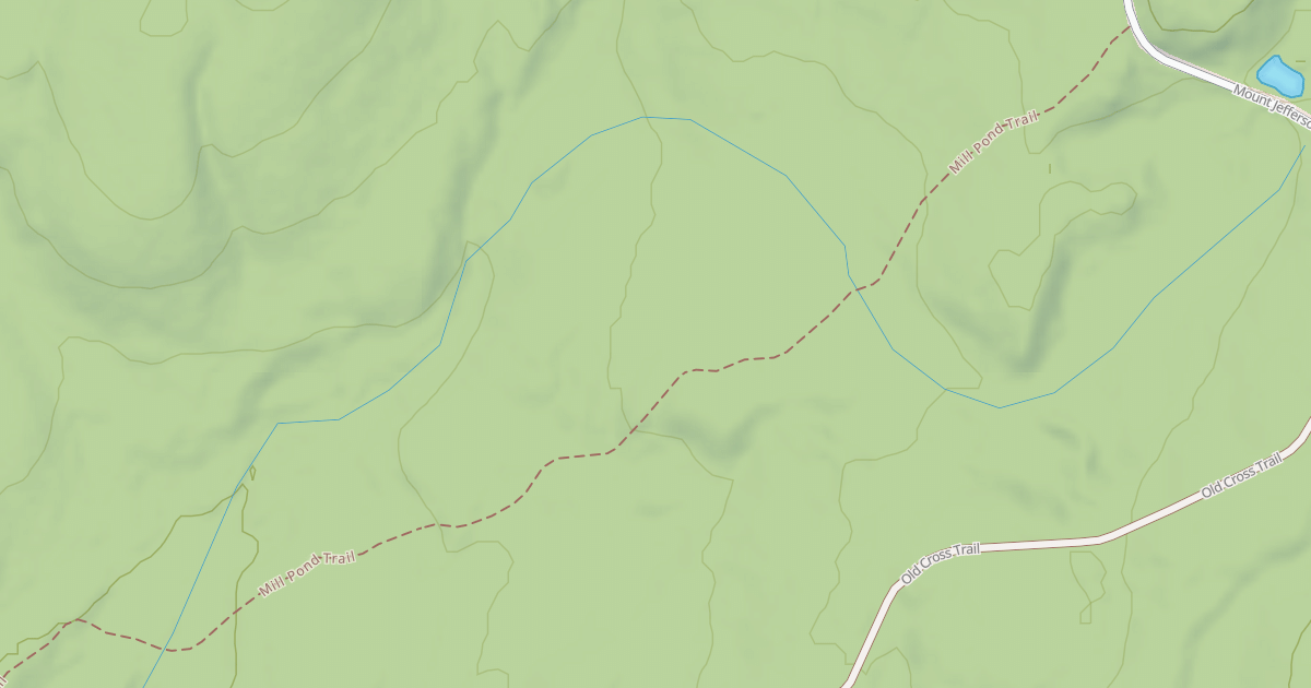 Map preview of Mill Pond Trail