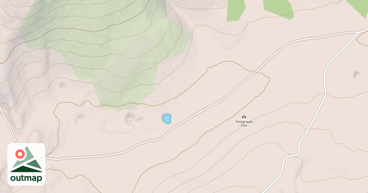 Map of TELEGRAPH FLAT