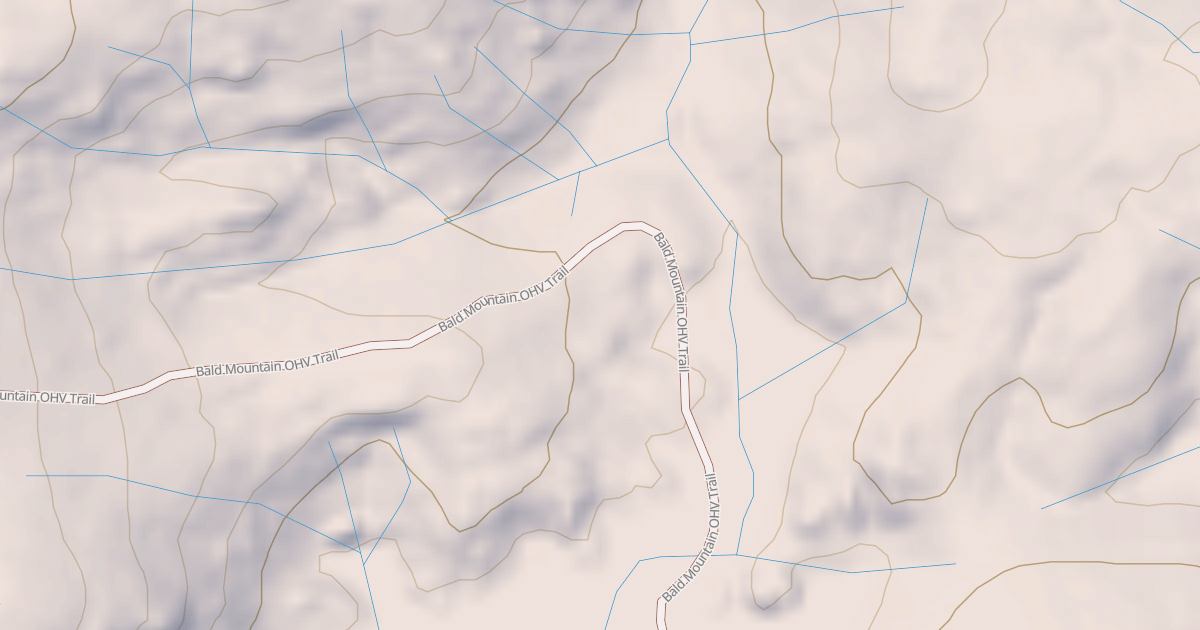 Map preview of Bald Mountain T23