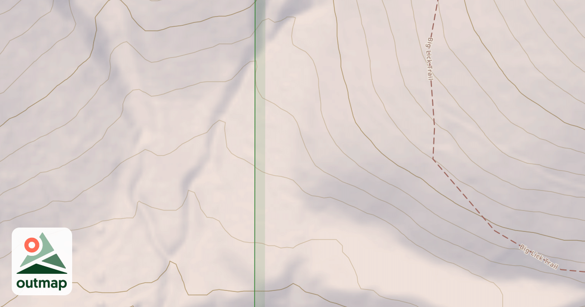 Map of USFS Motor Vehicle Use Map Roads {1C718CC1-A891-486A-B082-675738BEBD52}