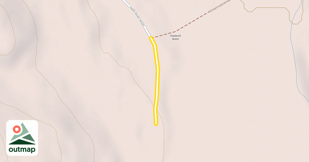 Map of New River Road