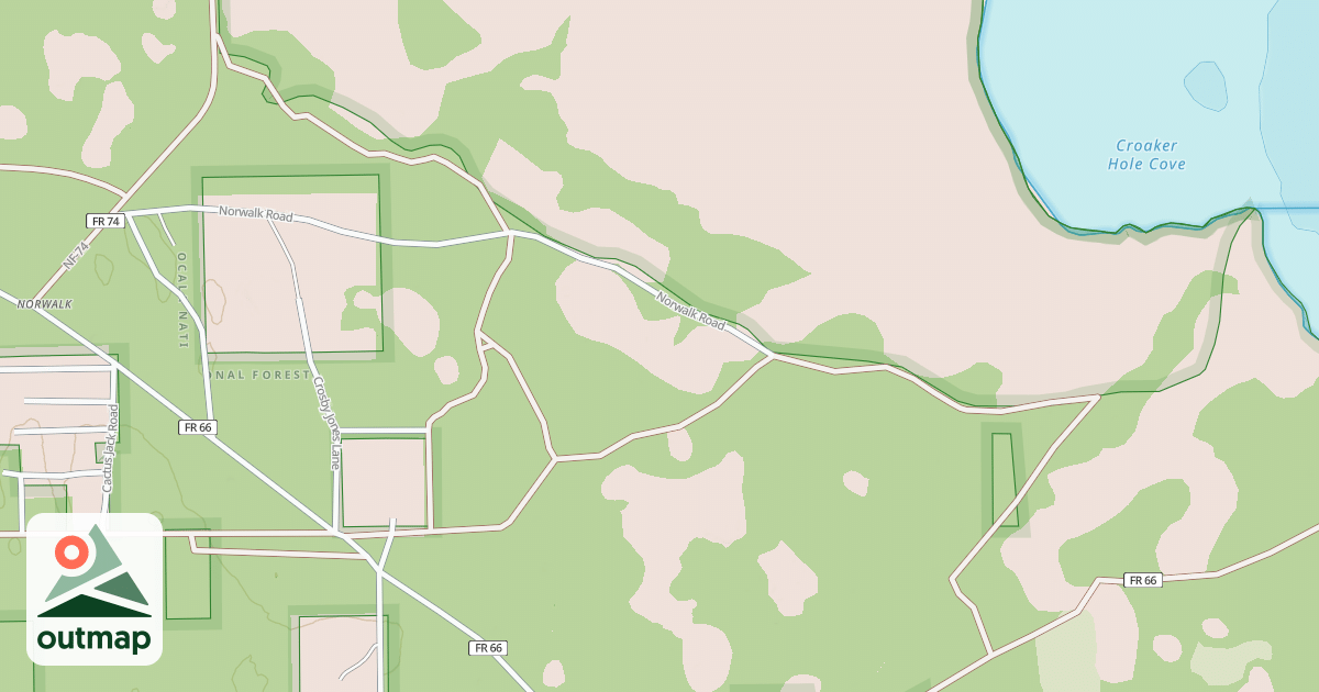 Map of USFS Motor Vehicle Use Map Roads {F0B9AD7D-4662-43C9-B375-BBD4BE3F70FB}
