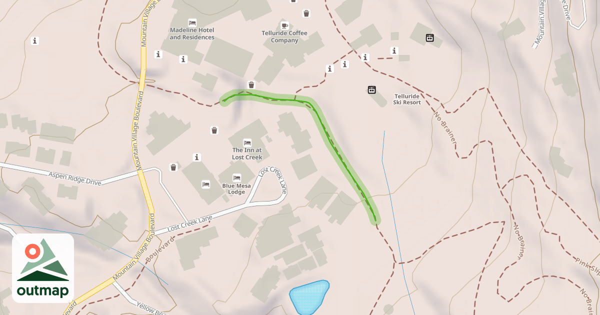 Map of Lower Boomerang