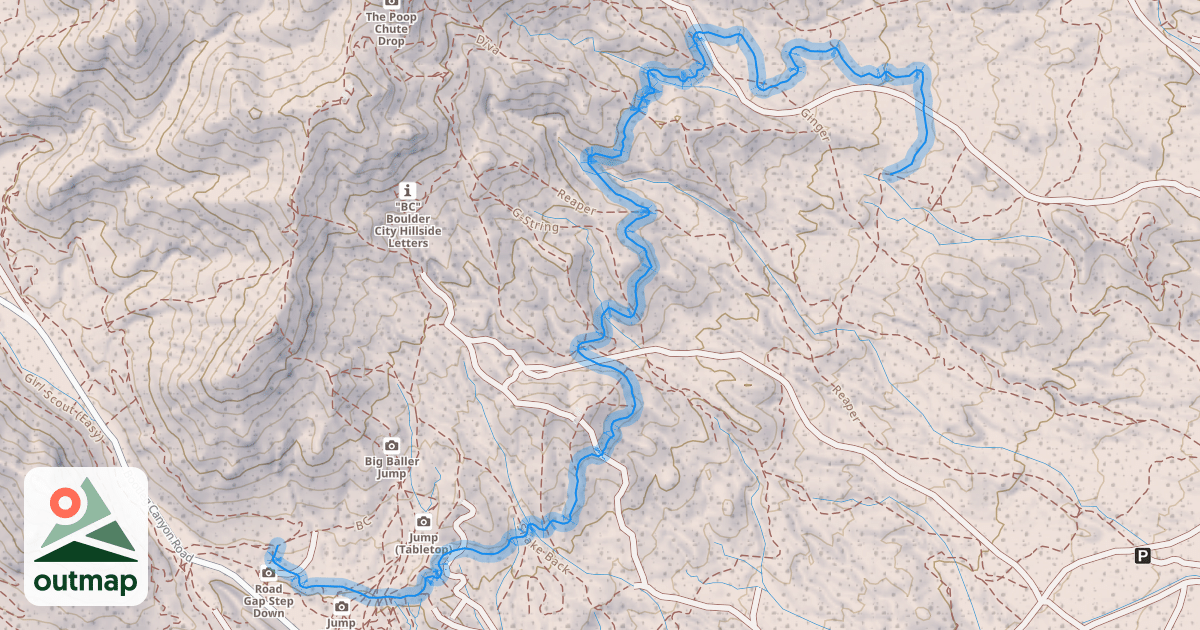 Map of Upper Lake View