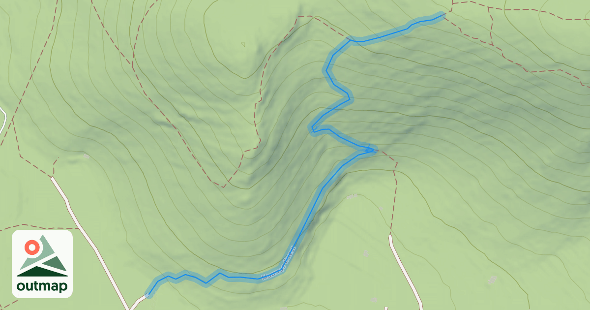 Map of Mourras Ouest