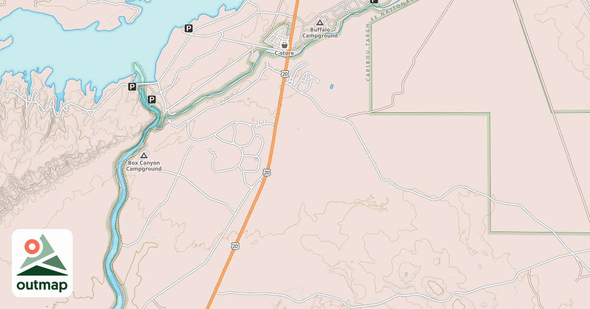 Map of BPA ACCESS