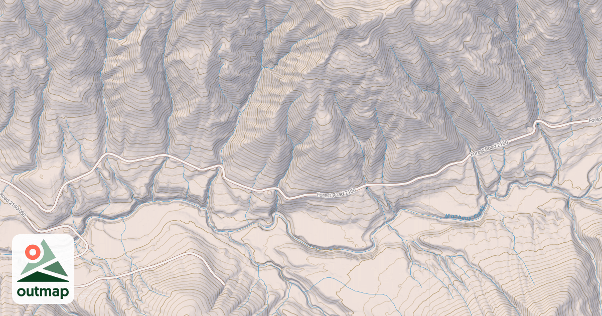 Map of USFS National Forest System Roads {53C82D56-63E8-4F99-8FC4-8EA09AA171C1}