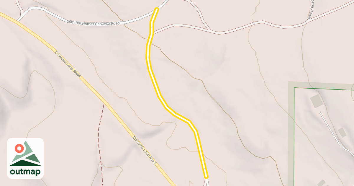 Map of Forest Road 915