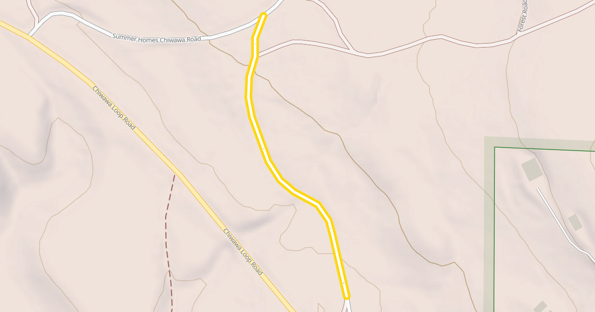 Map preview of Forest Road 915