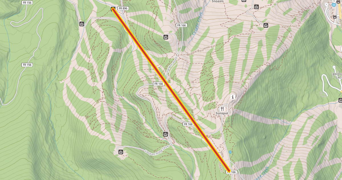 Map preview of Olympia Express
