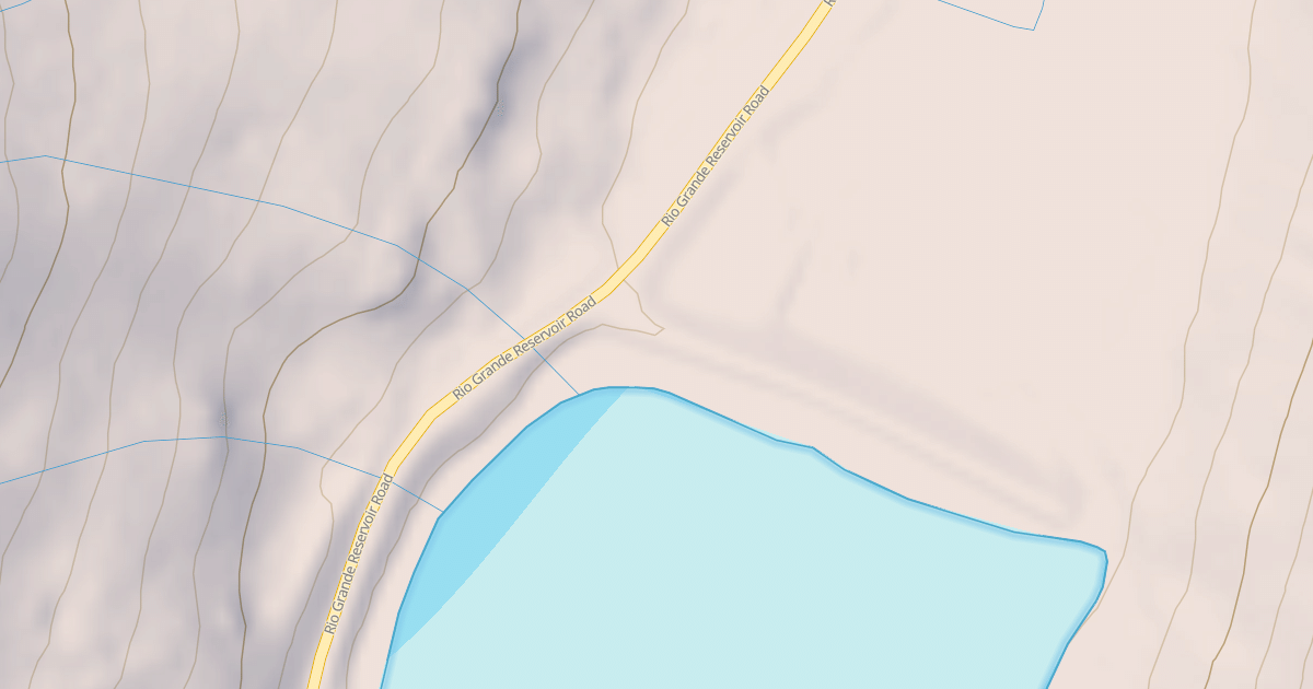 Map preview of ROAD CANYON DAM FISHING SITE