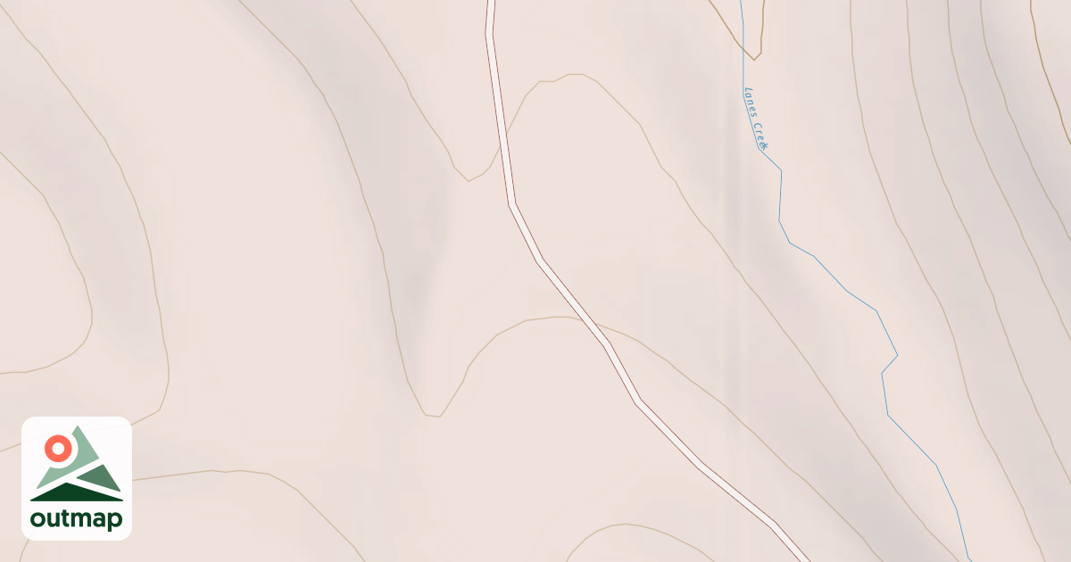 Map of Lanes - Lander Creek