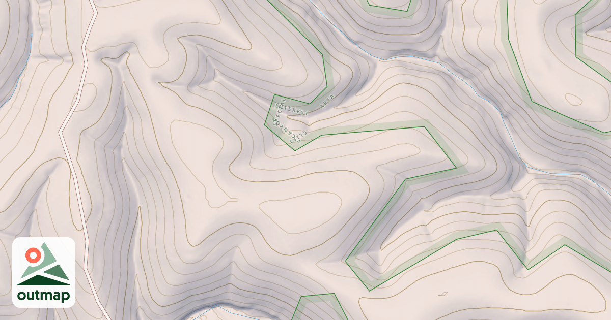 Map of USFS National Forest System Roads {6F6F4120-53DC-4B77-9F7E-DEA68F85A3C9}