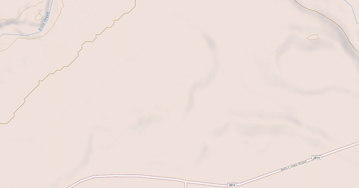 Map preview of BILLS CREEK SPUR D