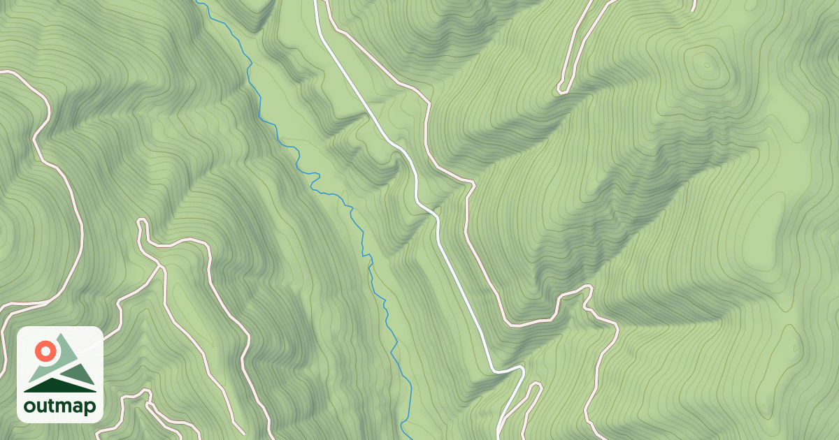 Map of 17 Mile/Quartz Snowmobile