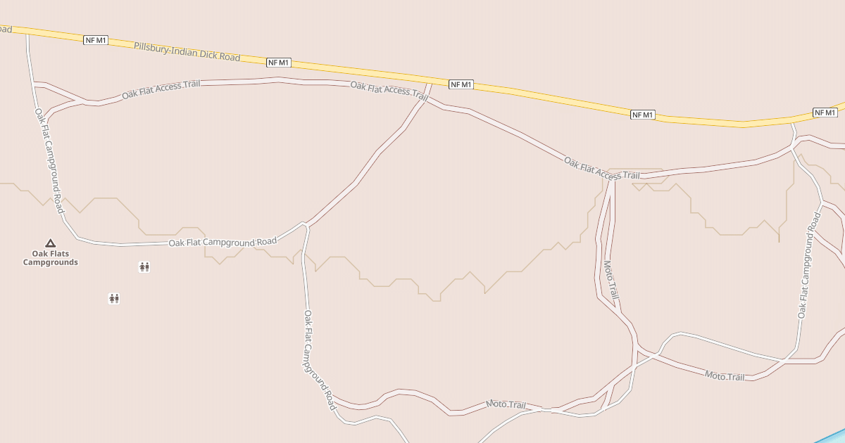 Map preview of OAK FLAT C.G.