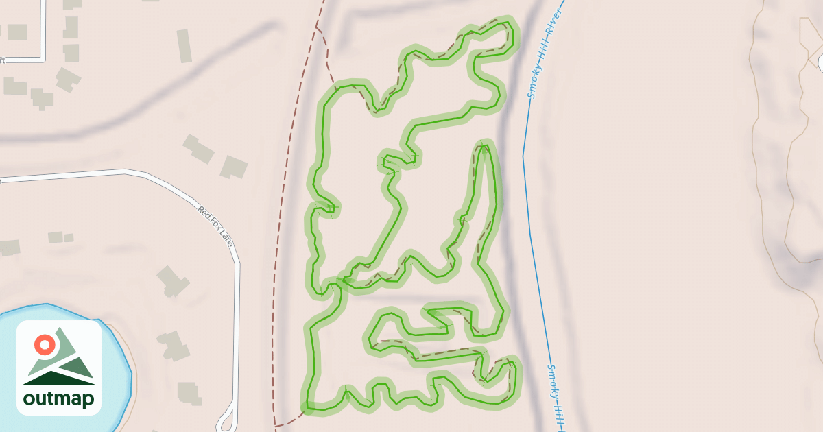 Map of Eastside Loop