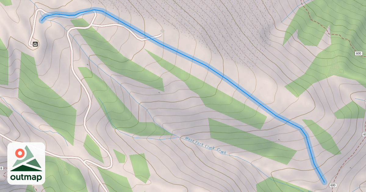 Map of Shooting Star Ridge