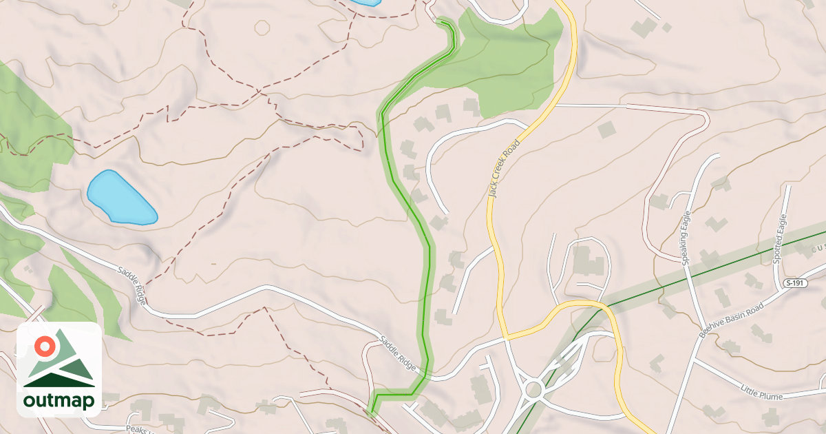 Map of Stacey's Way