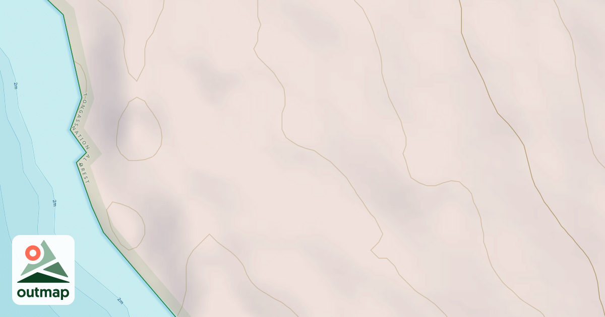 Map of Kizhuchia Creek Road