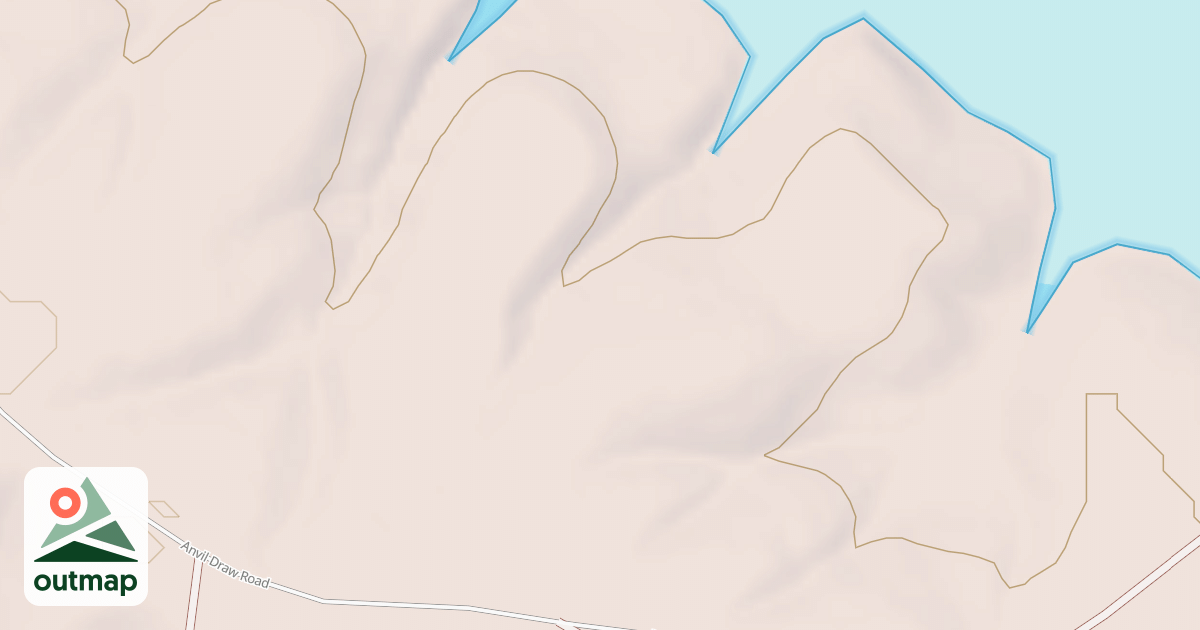 Map of ANVIL DRAW SPUR D
