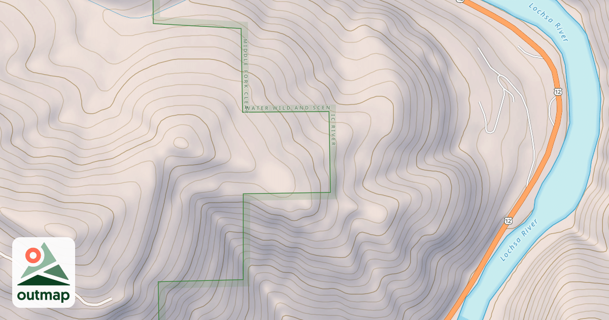 Map of BIG HILL