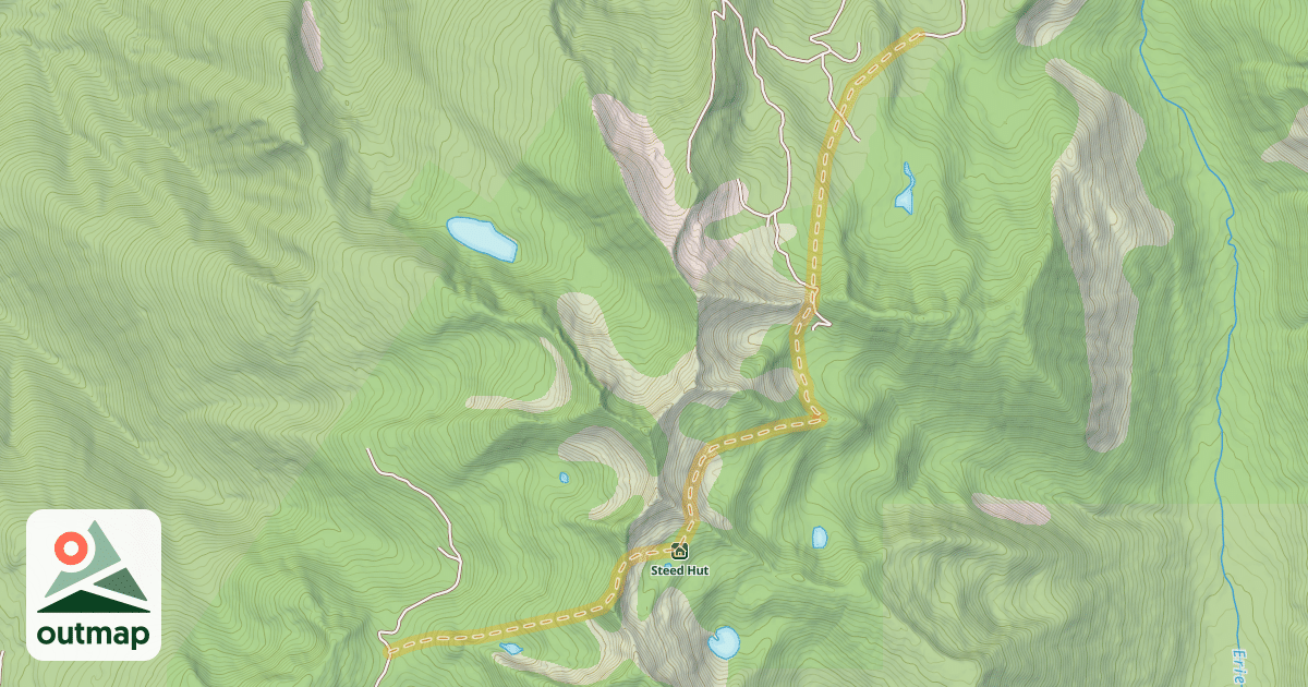 Map of Bonnington Traverse