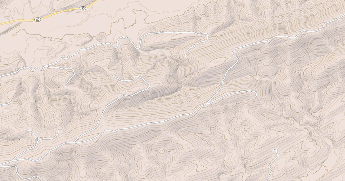 Map preview of DUTCH CREEK MTN