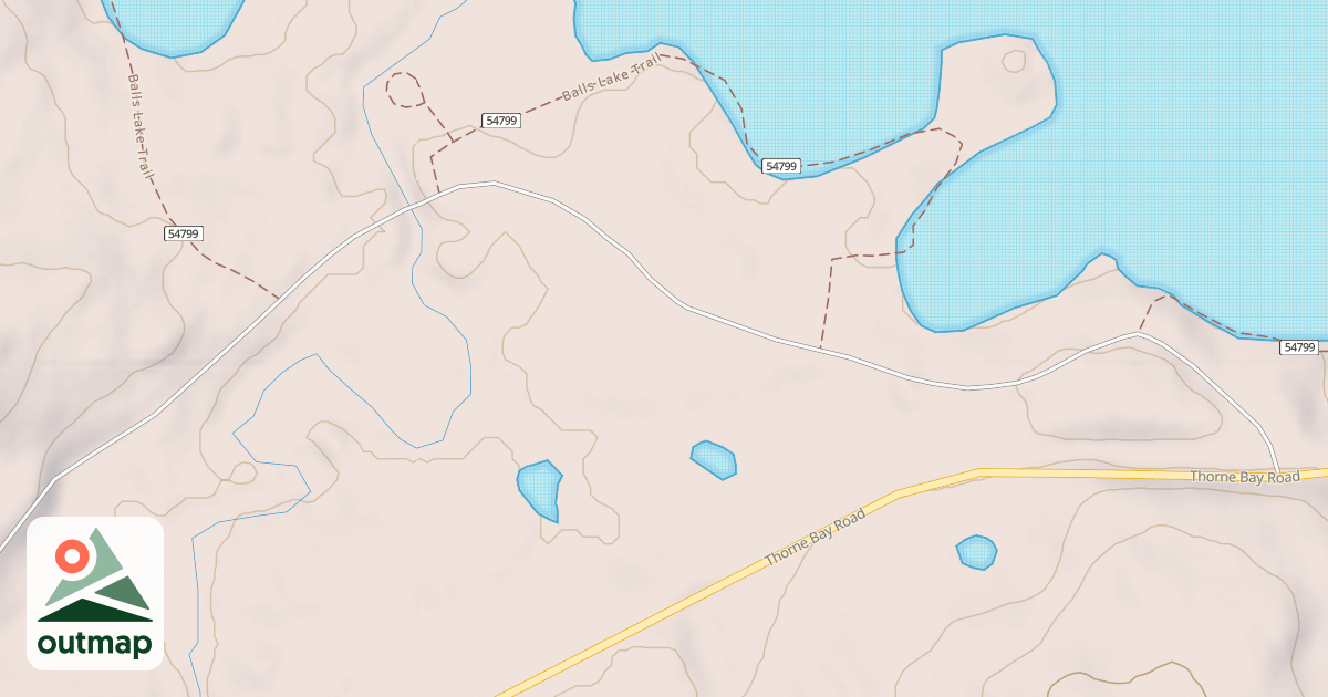 Map of EAGLE NEST CAMPGROUND ROAD