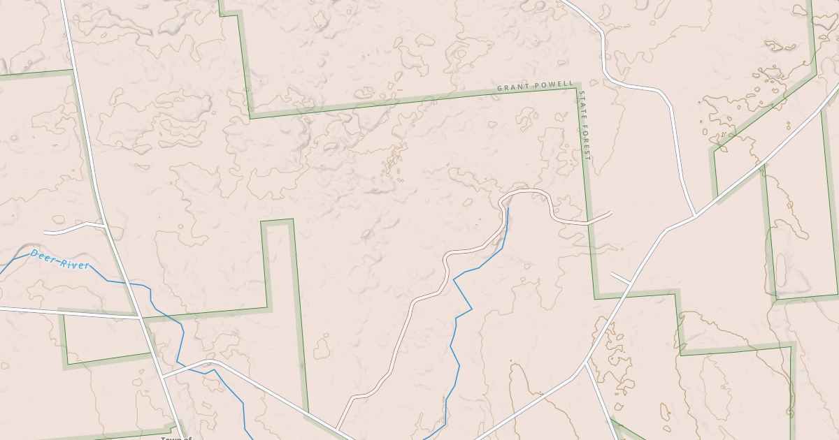Map preview of Tom Sawyer Trail