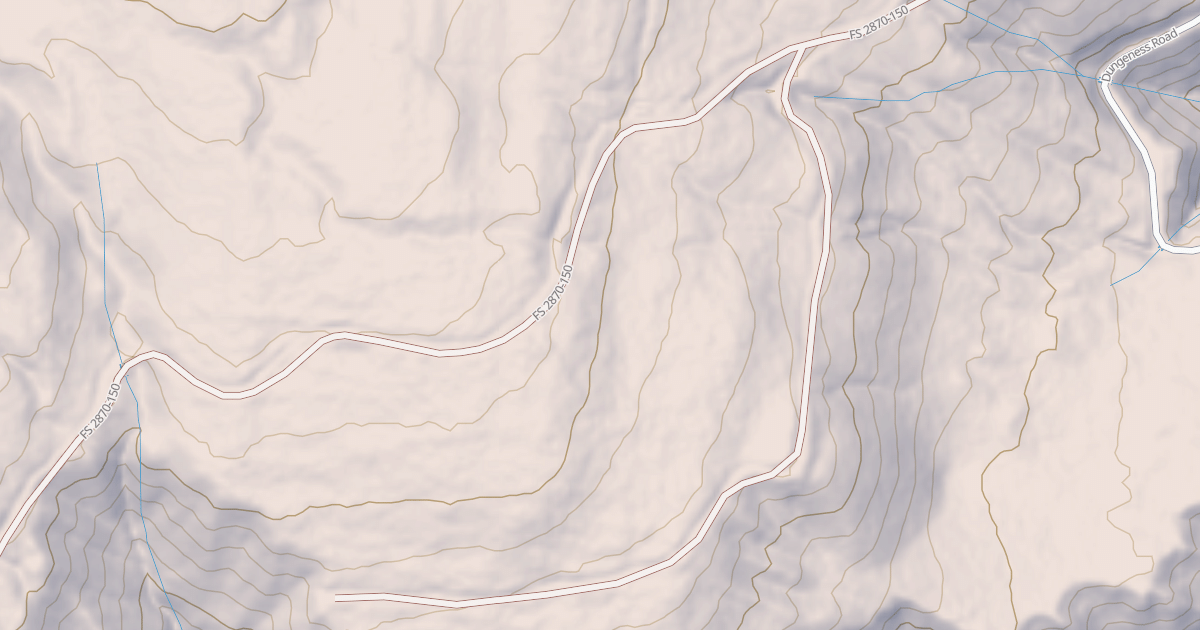 Map preview of USFS National Forest System Roads {CCC2FCF7-3BC1-441F-9D93-5FD25D087AED}