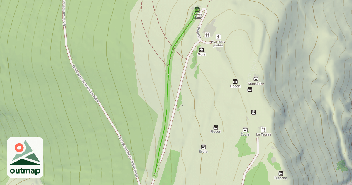 Map of Gentiane