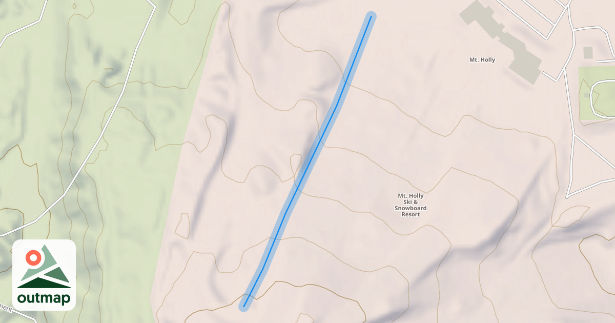 Map of Pine Run