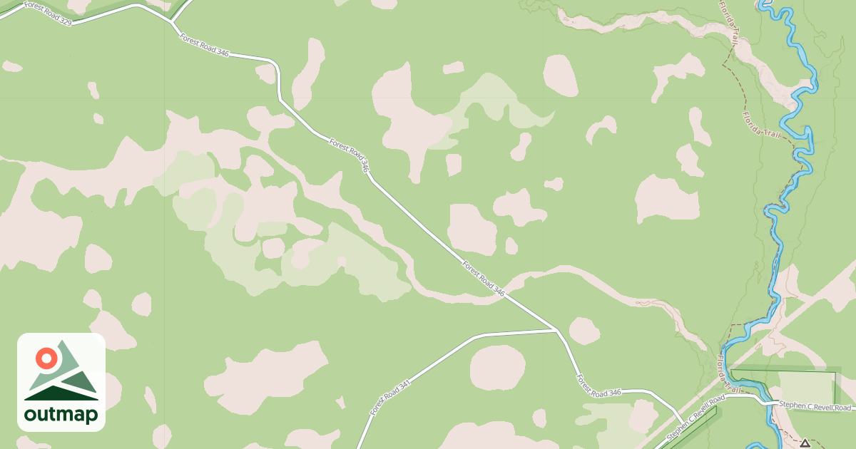Map of MONKEY CREEK