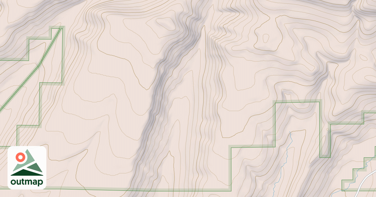 Map of EAST FORK BLAKE CREEK-MMU
