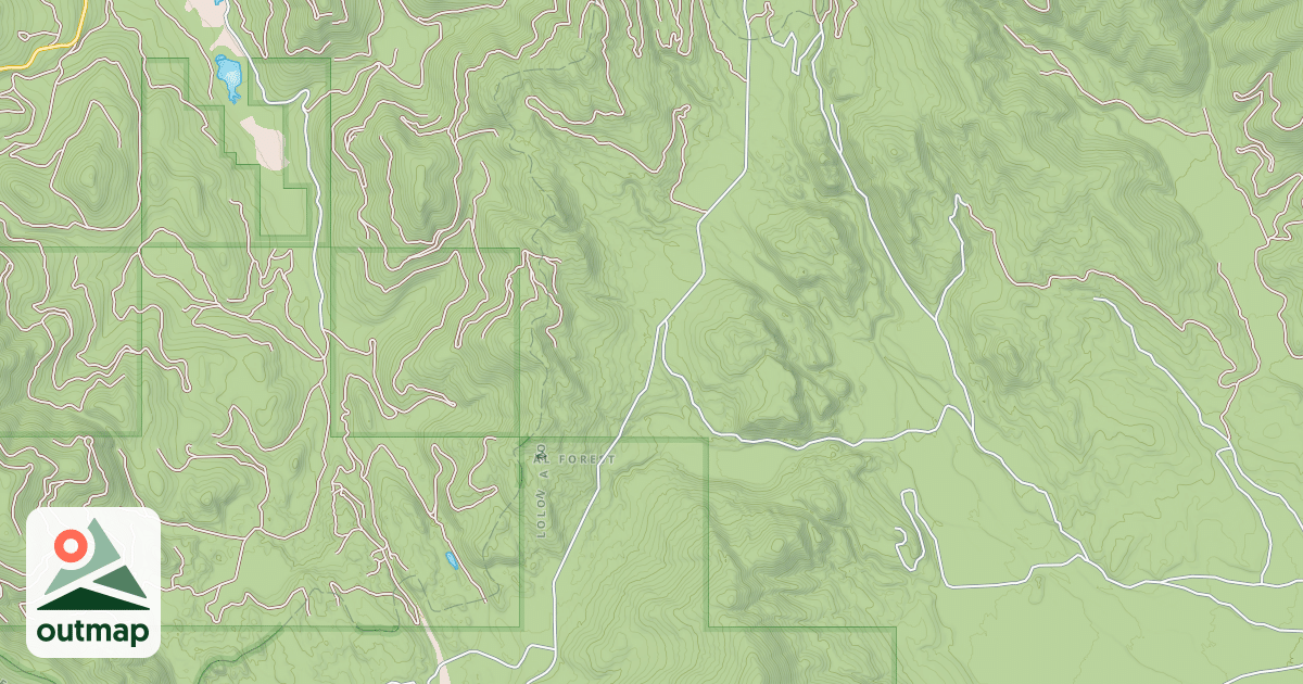 Map of ELK CR - MCGINNIS (-BORDER PK)