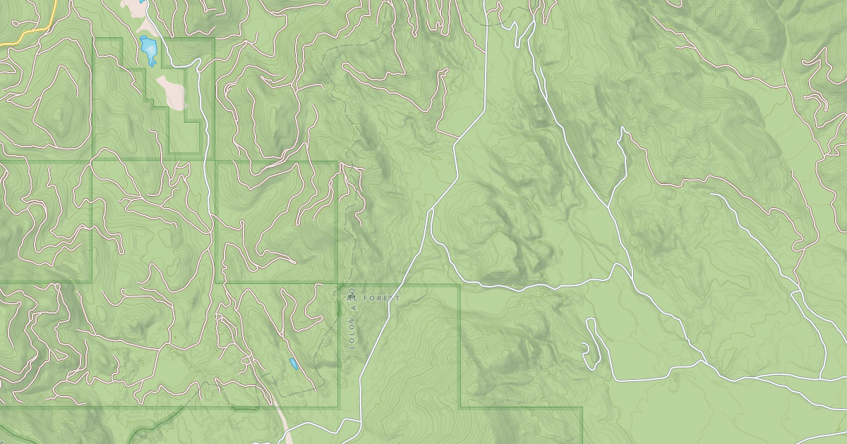 Map preview of ELK CR - MCGINNIS (-BORDER PK)