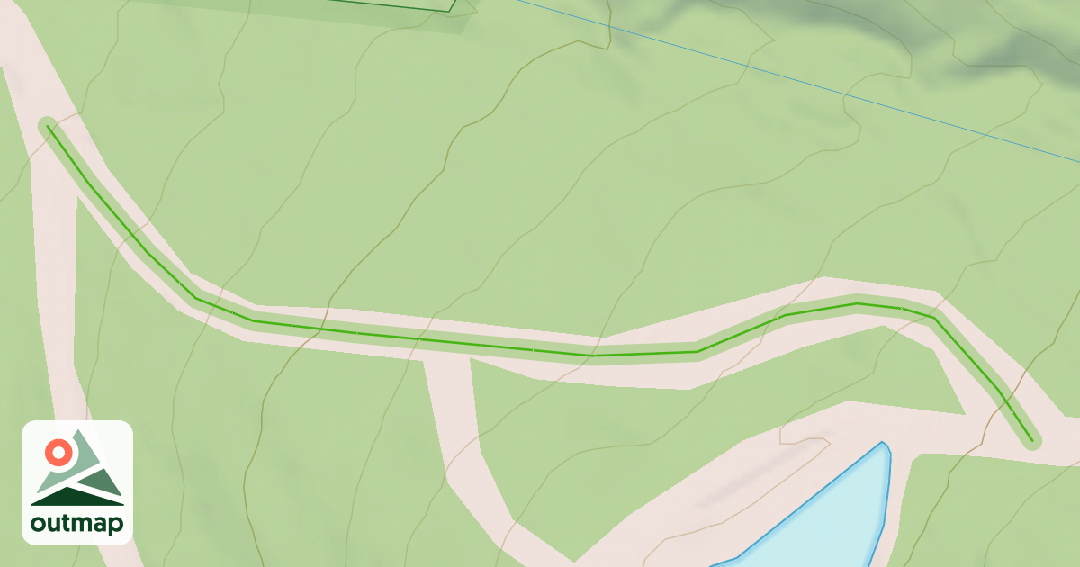 Map of Curly's Cutback