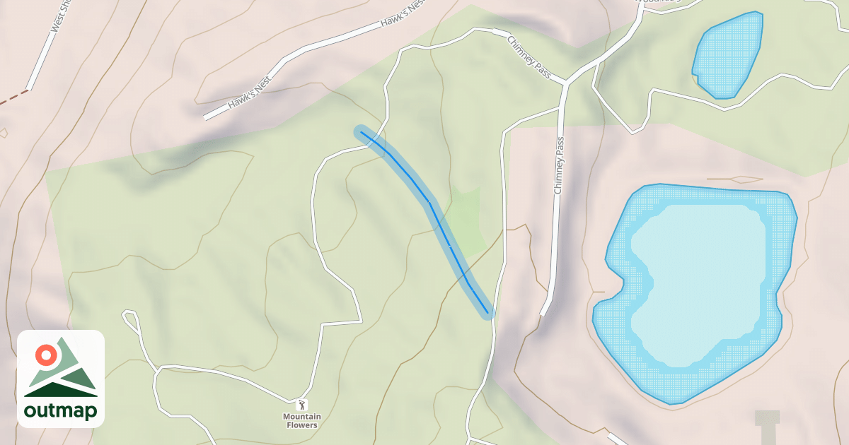 Map of Spring Beauty